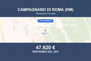 Immobile in asta di 90 m² a Campagnano di Roma