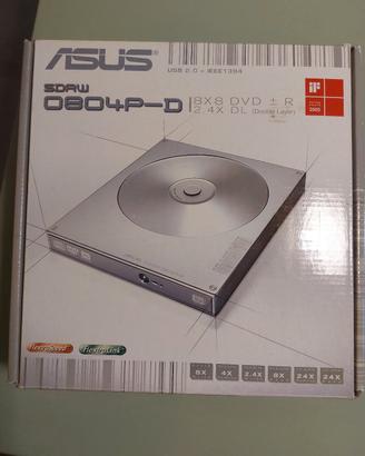 Masterizzatore USB Asus SDRW 0804P-D