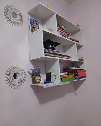 libreria bianco laccato  Volpiano  to.