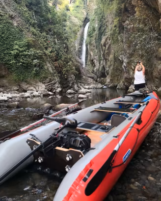 Canoa gonfiabile Gomutex Ruby XL accessori pesca