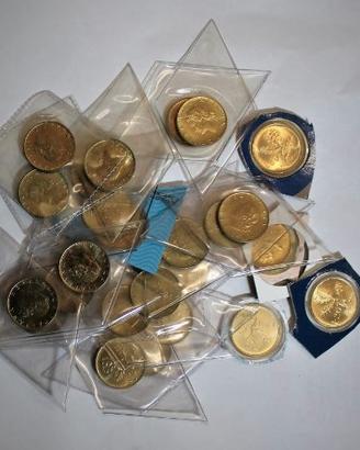 monete 20 Lire FDC dal 1968 al 2001 complete