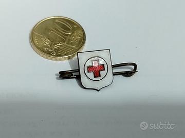 fregio della croce rossa- smalto