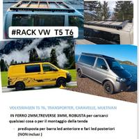 BAGAGLIERA PORTAPACCHI ROOF RACK VW T5 T6