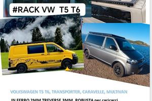 BAGAGLIERA PORTAPACCHI ROOF RACK VW T5 T6