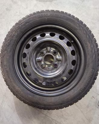 Gomma con cerchio 155/65 R14 75T