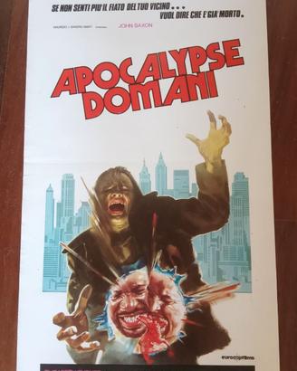 Locandina ORIGINALE del film Apocalypse domani