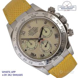 ROLEX Daytona 116519 M.O.P. Beach yellow dial 2003