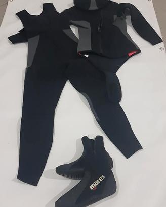 Muta double immersioni donna + calzari
