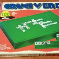 Cruciverba gioco da tavolo distribuito da Globo -