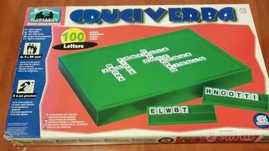 Cruciverba gioco da tavolo distribuito da Globo -