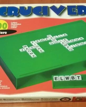 Cruciverba gioco da tavolo distribuito da Globo -