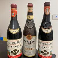 Lotto vino Barolo Vintage
