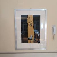 "il cavallo" serigrafia originale 1974