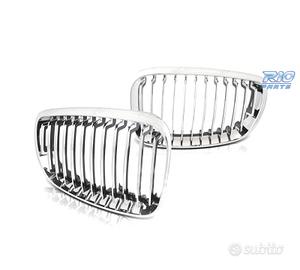 GRIGLIA BMW E87 07-11 CROMATA NERA