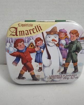 Scatolina vintage Amarelli liquirizia 
