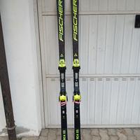 Sci GS Fischer 188cm R=30m. Attacco Fisher Z17