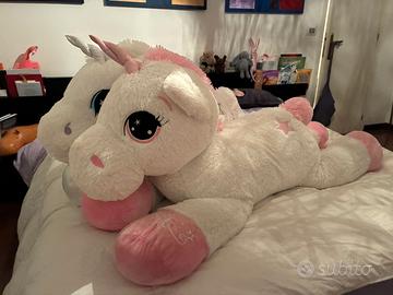 Peluche unicorno gigante 120 cm