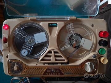 REGISTRATORE A NASTRO GELOSO G256 CON VALIGETTA 