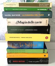 Libri di varie edizioni e tipo