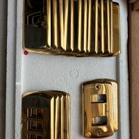 Placche per interruttori, in ottone e brunite