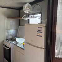 roulotte con veranda e cucina