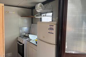 roulotte con veranda e cucina