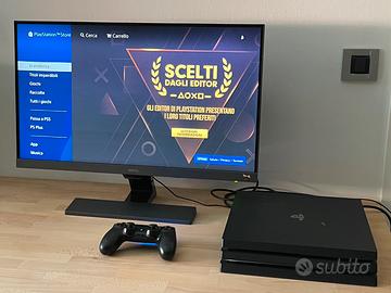 Sony PlayStation 4 Pro + 3 giochi nuovi + 1 usato