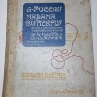 MADAMA BUTTERFLY G.PUCCINI  RICORDI 1907 
