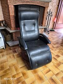 poltrona relax reclinabile e girevole 