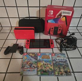 Nintendo Switch Oled: Mario Red Edition 