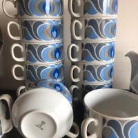 Set caffe vintage porcellana tedesca