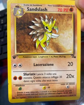 Carta Pokemon Fossil 2000 - 41/62 - 1 Edizione