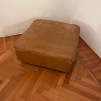 pouf pelle anni 70 