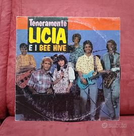 Vinile 33 Giri Teneramente Licia e i Bee Hive