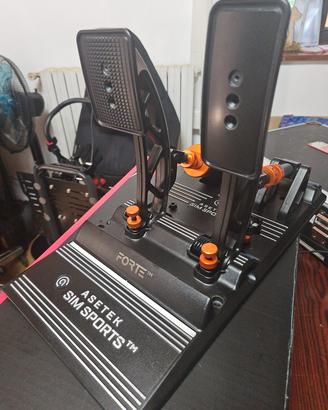Pedali sim racing ASETEK FORTE