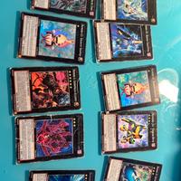 Lotto 10 carte numero yu-gi-oh