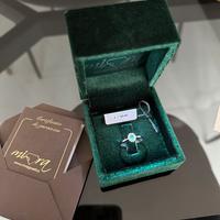 Anello con Smeraldo e Diamanti