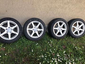 Cerchi/ pirellisottozero formula 225/50r17 98v m+s