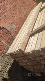 Travi travetti 8 x 8 x 240 cm