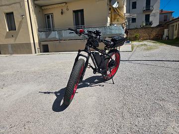 Fat Bike elettrica. 