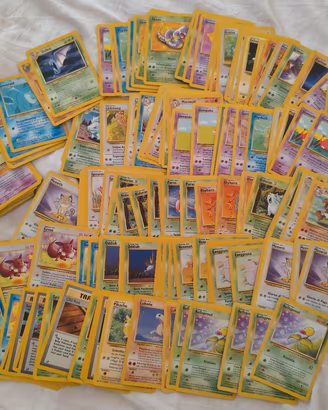 lotto carte Pokemon old