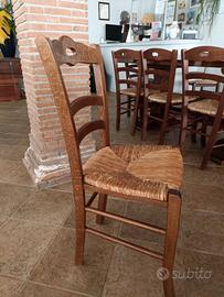 Sedie in legno