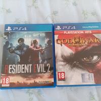 God of war e Resident e il 2