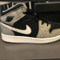 NIKEairJORDANmid1TG37,5ELEPHANTprintRETAIL300euro