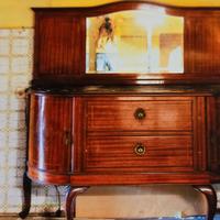 Mobile sala primi 900 noce nazionale e granito