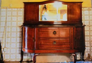 Mobile sala primi 900 noce nazionale e granito