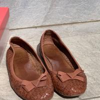 Ballerine marroni  donna