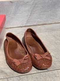 Ballerine marroni  donna