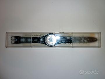 Swatch con cinturino in pelle - 1993
