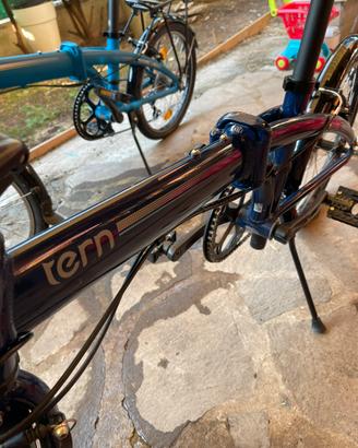 Bicicletta pieghevole Tern Link B7 blue midnight